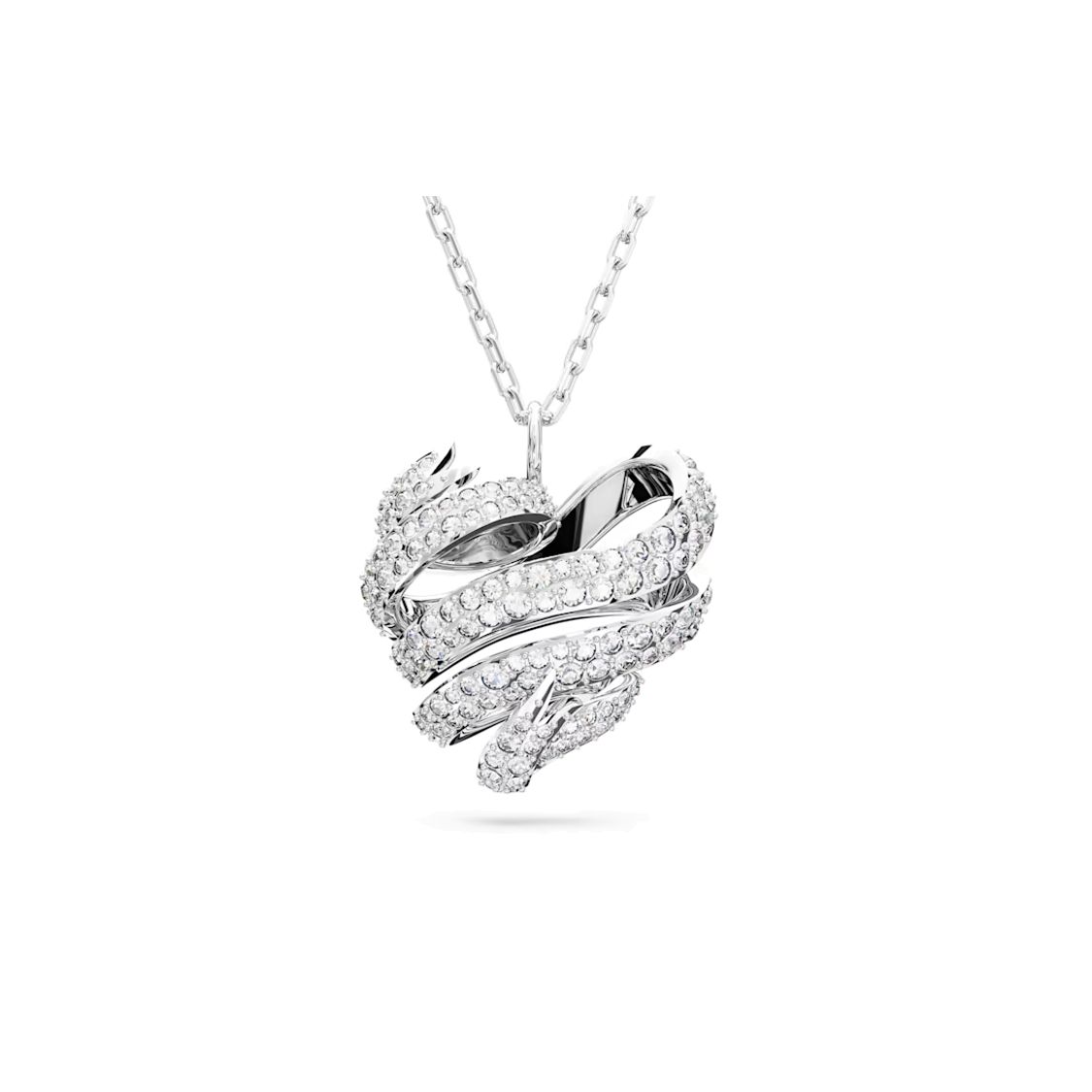 Swarovski Volta Exquisite Fashion Versatile Silver Necklace Women necklace 5647584 Box (Random Color)