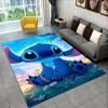 Cute S-Stitch Cartoon Non-Slip Area Rug for Living Room,Bedroom,Playroom,Soft Carpet Floor Mat Home Decor Rug Kids Room Gift