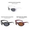Fashion Cat Eye Glasses Men Women Pc Frame Uv400 Sun Protection For Travel And Parties