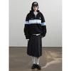 South Korea Badblood American Vintage Contrast Color Casual Loose Hoodie Women Preppy Niche Top Fashion