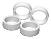 Tamiya Mini 4WD Upgrade Parts 509 Offset Tread Hard 15509 No. Low-Profile Tires, (White)