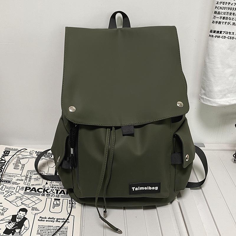 School Bag Elementary School Girl College Student Junior High School Student Burgundy Backpack Male Backpack