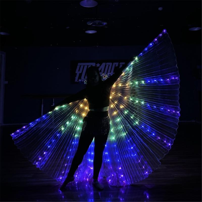 Illuminated Led Fairys Wing for Kids and Adults Glowing Butterfly Wing for Enchanting Parties and Event Angel Wing
