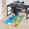 1pc Peppa Pig Fun Stars Carpet for Playroom Bedroom Living Room Sofa Home Decor,kids Game Area Rug Non-slip Floor Mat Y723128