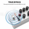 MOSKYAUDIO Roller Compressor Pedal 4 Modes True Bypass Sustain Blend Level Control Guitar Effects Pedal