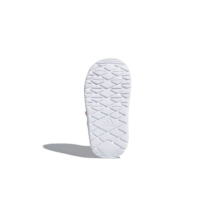 Adidas Fortaswim Space Leather Casual Sandals Baby Footwear Pink White AC8299
