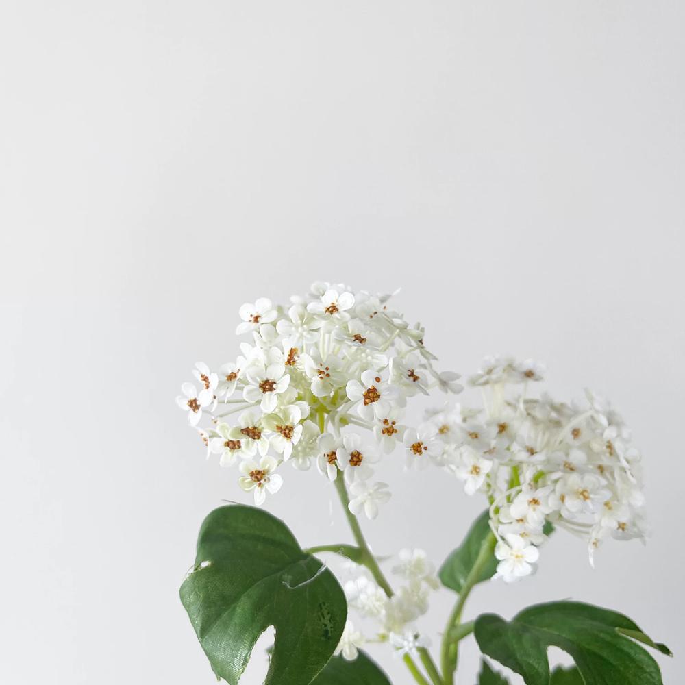 Weiß Rostig Klein Künstliche Blume Schneeball Kunststoff Braut Handgehaltenes Bouquet Florale Arrangements Natürliche Ästhetik Dekor Frühling