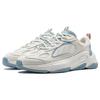 New LiNing Wing Wind Anti Slip Wear Resistant Low Top Casual Shoes Women's White Blue AGCT462-5