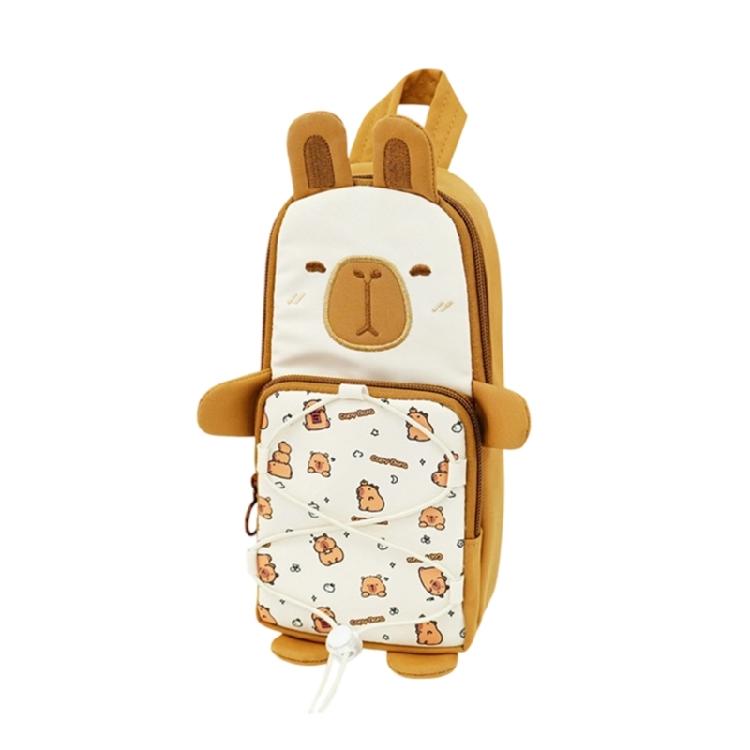 

Cartoon Pencil Case High Capacity Pen Pouches With Multiple Compartments and Handle For Pens Marker Writing Accessories