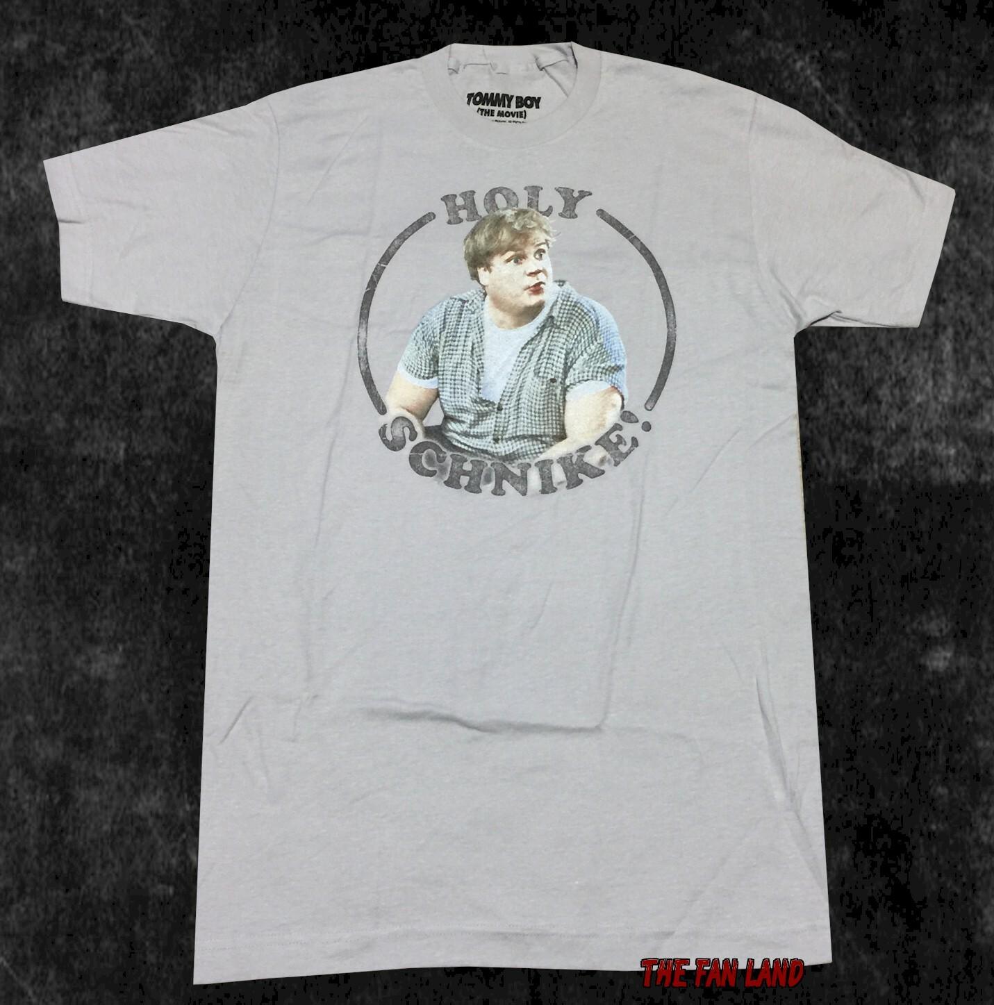 New Tommy Boy Holy Schnike Chris Farley Mens Vintage T-Shirt S разноцветный