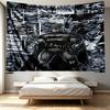 Superheroes Print Tapestry - Portable Wall Decor Cloth, for Home, Dorm, Travel, Bedroom, Living Room - Ideal Birthday Housewarming Gift