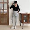 Women's Spandex Cotton Flare Leggings Set