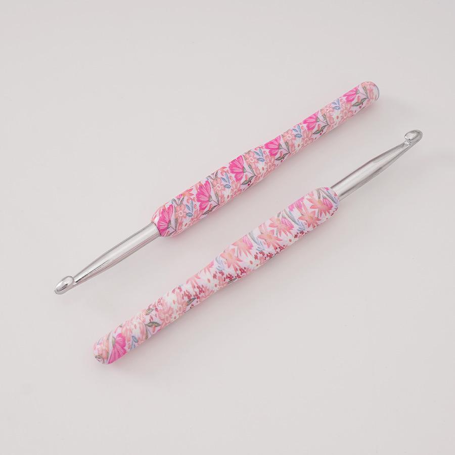 New Knitting Tool Set Crochet, Printed Aluminum Crochet Hand Tool Crochet Set OPP Bag