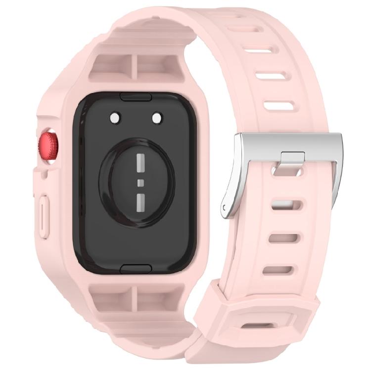 Soft Straps For Watch Fit 3 Women Man, Soft Silicone Sports Integrated Belt Replacement Straps