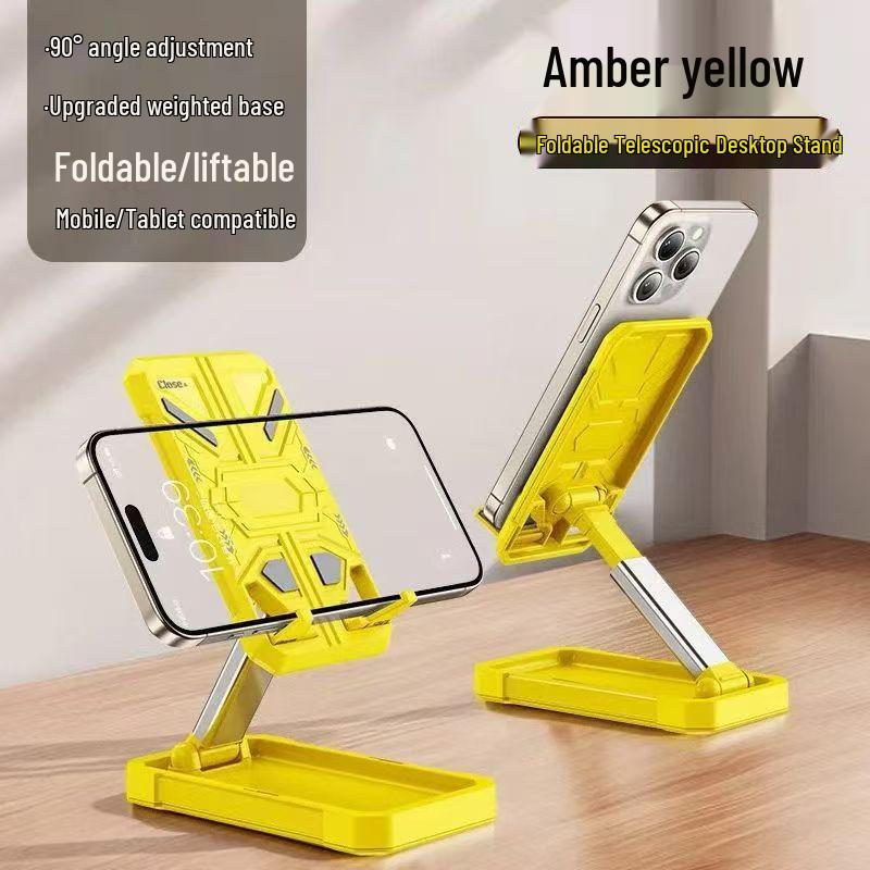 

Mecha Portable Phone Holder: Retractable, Foldable Stand for Live Streaming & Watching Dramas