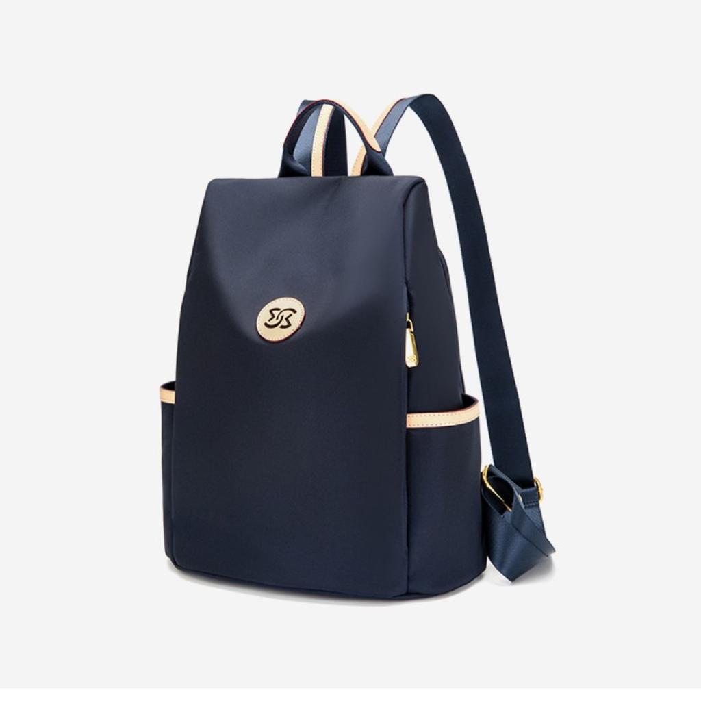 Backpack fashion Korean Oxford cloth backpack large capacity lightweight waterproof canvas length 30cm wide 16cm high 36cm