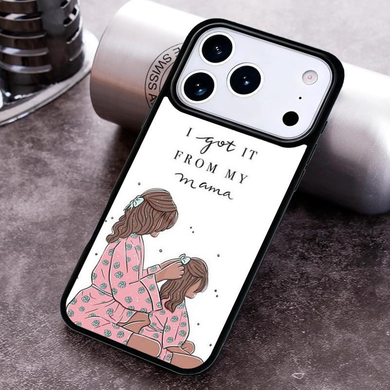 Mom Daughter Girl Son Dad Phone Case for iPhone 17 16 15 Pro Max Air 14 13 12 11 Plus Shockproof Capa Cover