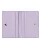 Tooamo Vintage Fold Card Holder Light Purple [Cowhide]