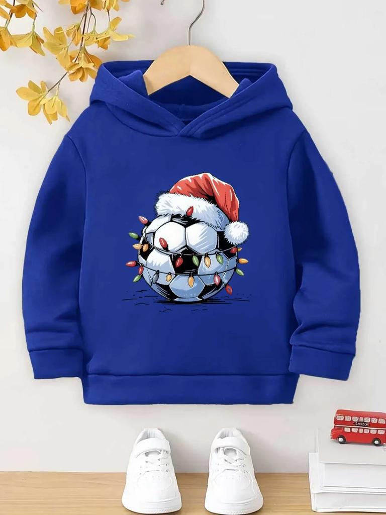 New Christmas sports top sports hoodie, autumn and winter warm long sleeved pullover top
