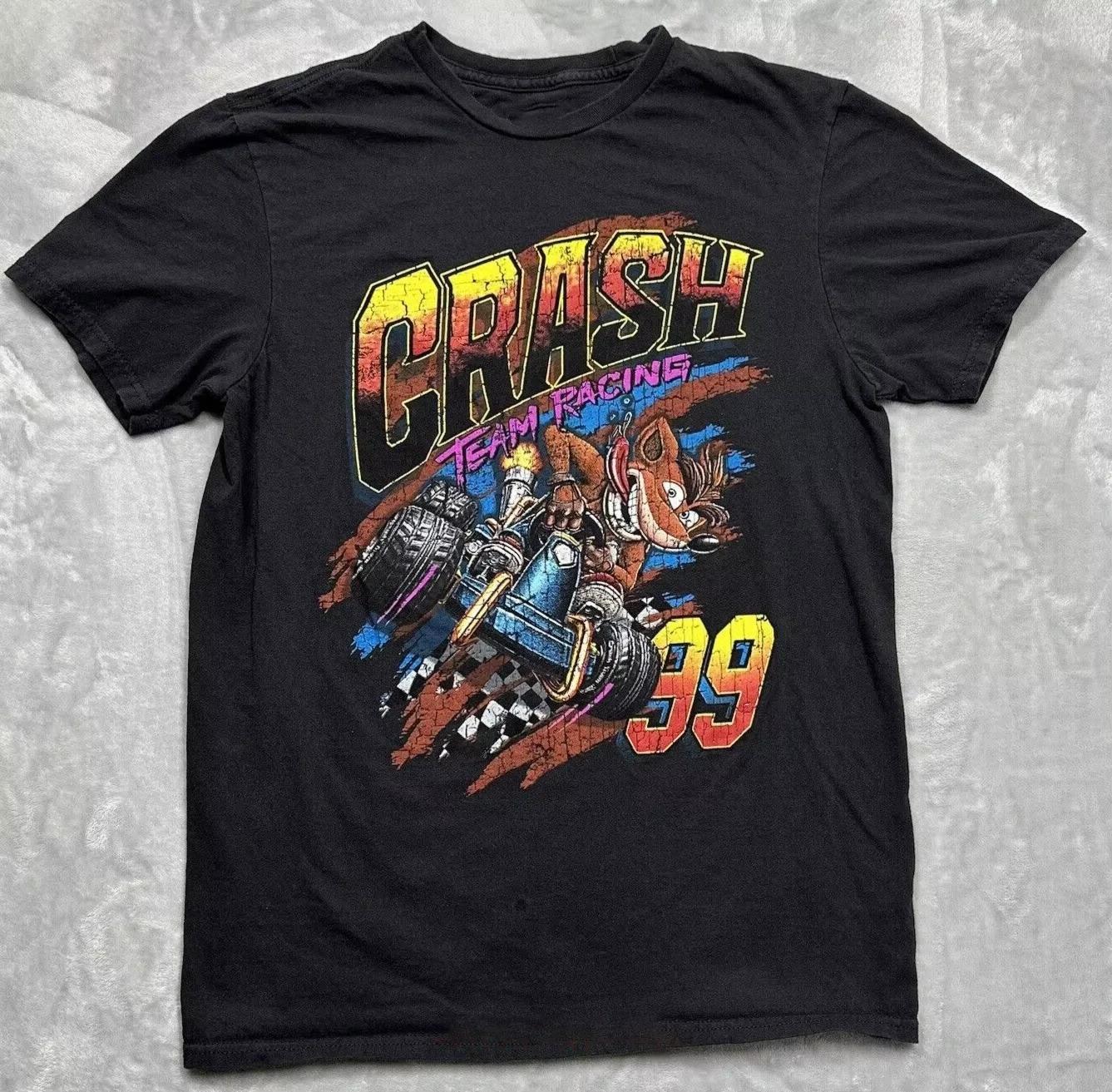 Crash Bandicoot Team Racing For Fan T-shirt S to 5XL S