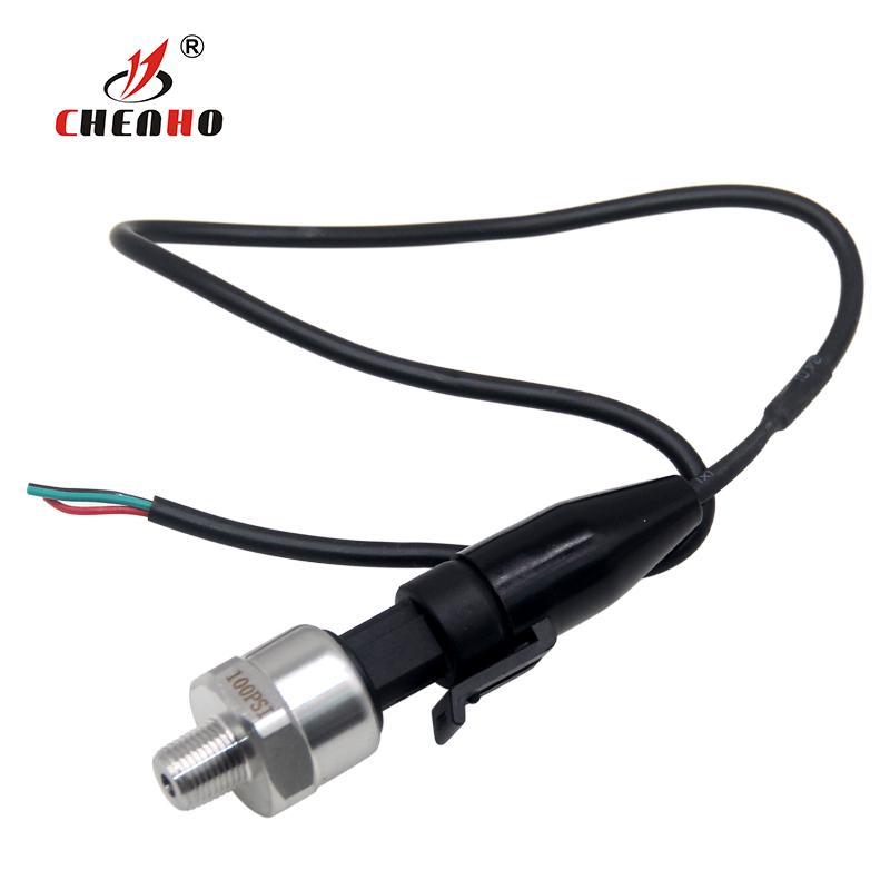 UNIVERSAL 5V 1/8 NPT PRESSURE TRANSDUCER SENDER 30/100/150/200/300/500/1000 PSI OIL FUEL AIR WATER W/ CONNECTOR Switches Oil Pressure 6