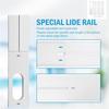 A71G-Portable Air Conditioner Window Kit 1PCS Adjustable Sliding Seal For AC Exhaust Hose Easy Installation No Drilling Required