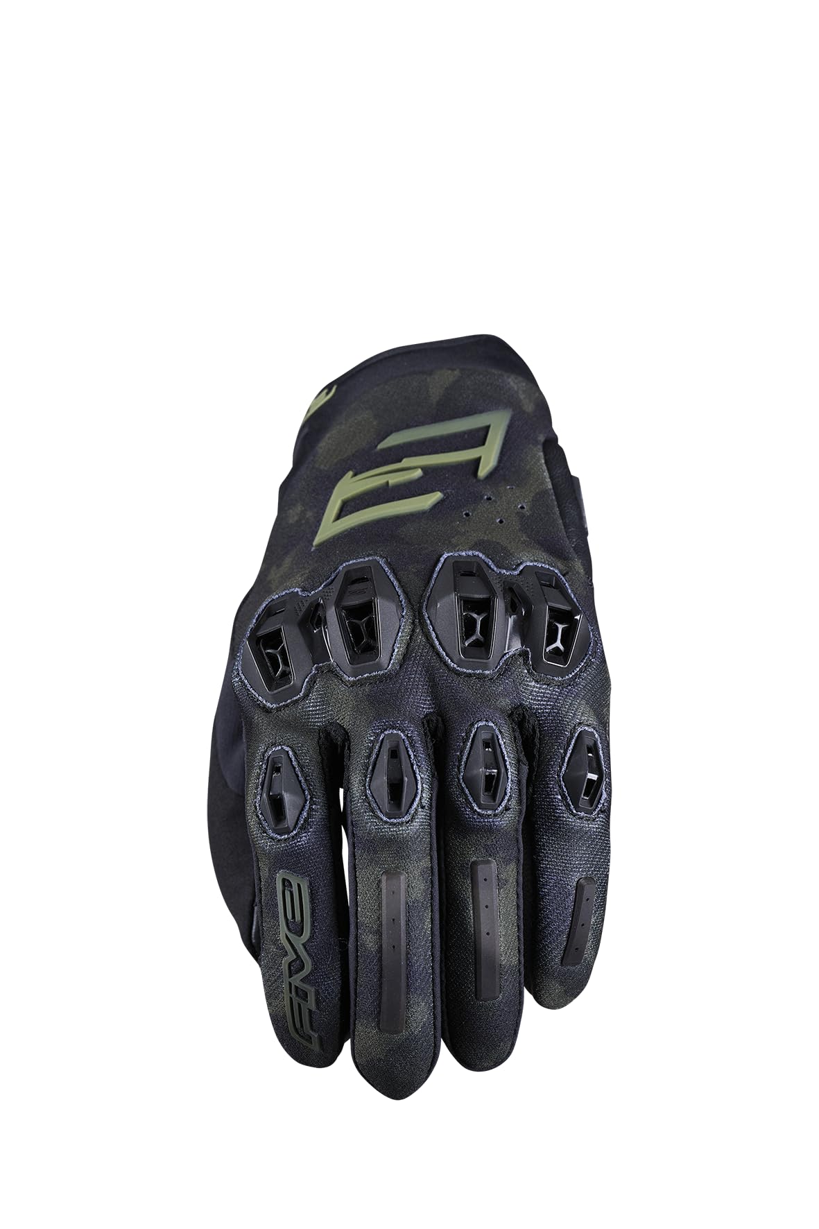 

FIVE Motorcycle Gloves Camouflage Khaki STUNT EVO2 Gloves (Size M)