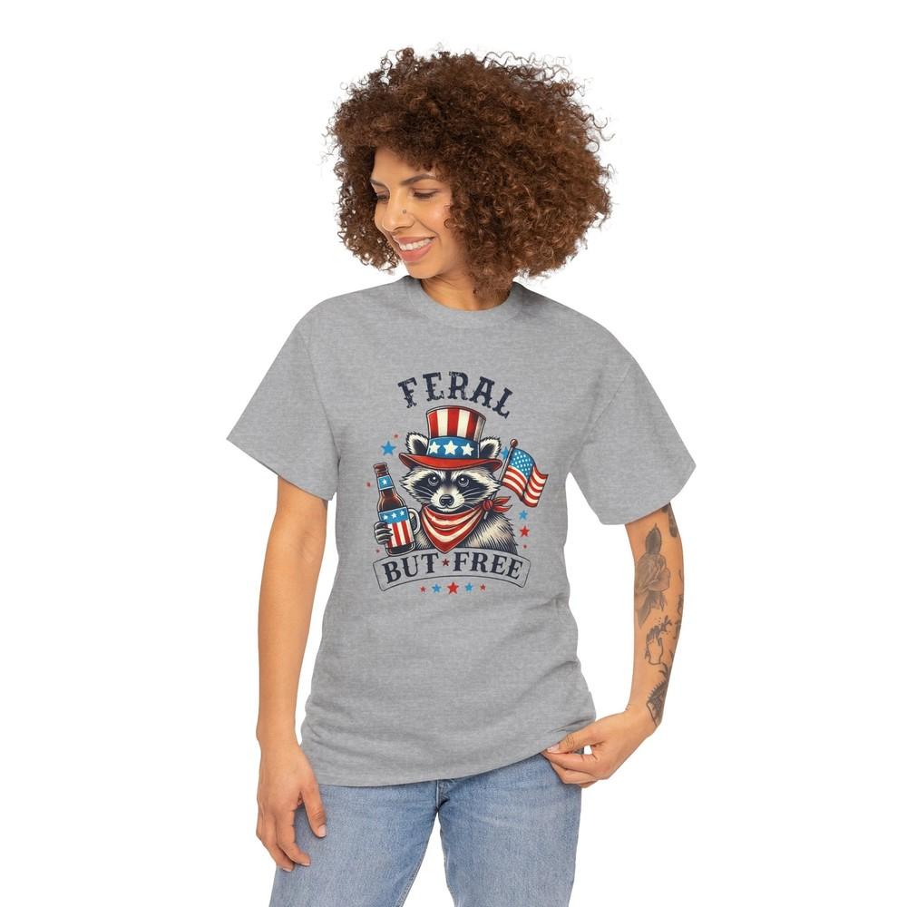 Feral Girl Summer T-Shirt - The Funniest Tee to Lighten Any Mood Shirt