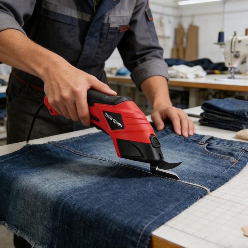 Handheld Cordless Electric Scissors Fabric Cutter Replacement for Cardboard Cutting Sewing Projects Accessories