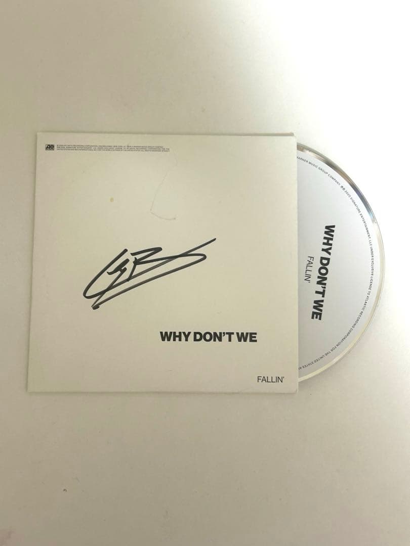 

[USED] Corbyn Besson Signed CD WHY DON T WE