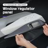 For Volkswagen VW ID3 id.3 ID.4X/CROZZ Car Door Handle Armrest Window Lift Panel Cover ABS Silver Carbon Sticker Car Accessories
