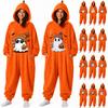 Women's Halloween Printed Flannel Loungewear Set