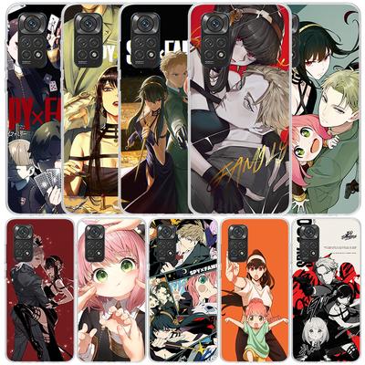 Аниме S-Spy Family Аня Мягкий Чехол для Телефона Xiaomi Redmi Note 15 14 13 12 Pro Plus 14S 11S 11T 11E 10S 10 4G Чехол с Рисунком