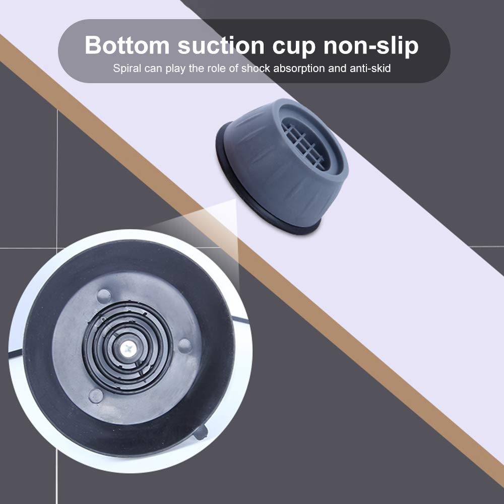 1/2/4/8PCS Universal Anti Vibration Feet Pads Washing Machine Non-Slip Pad Furniture Legs Slip Stop Silent Skid Raiser Fixed Mat