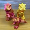 Dinosaur Toy 3d Printed T Rex Kids Creative Multicolor Articulated Figurine For Kids Room Decor