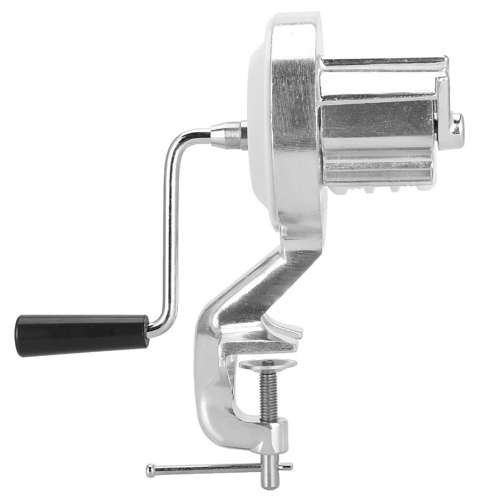 Silver Macaroni Maker Aluminum Alloy Manual Pasta Extruder Pasta Maker Machine Pasta Lovers