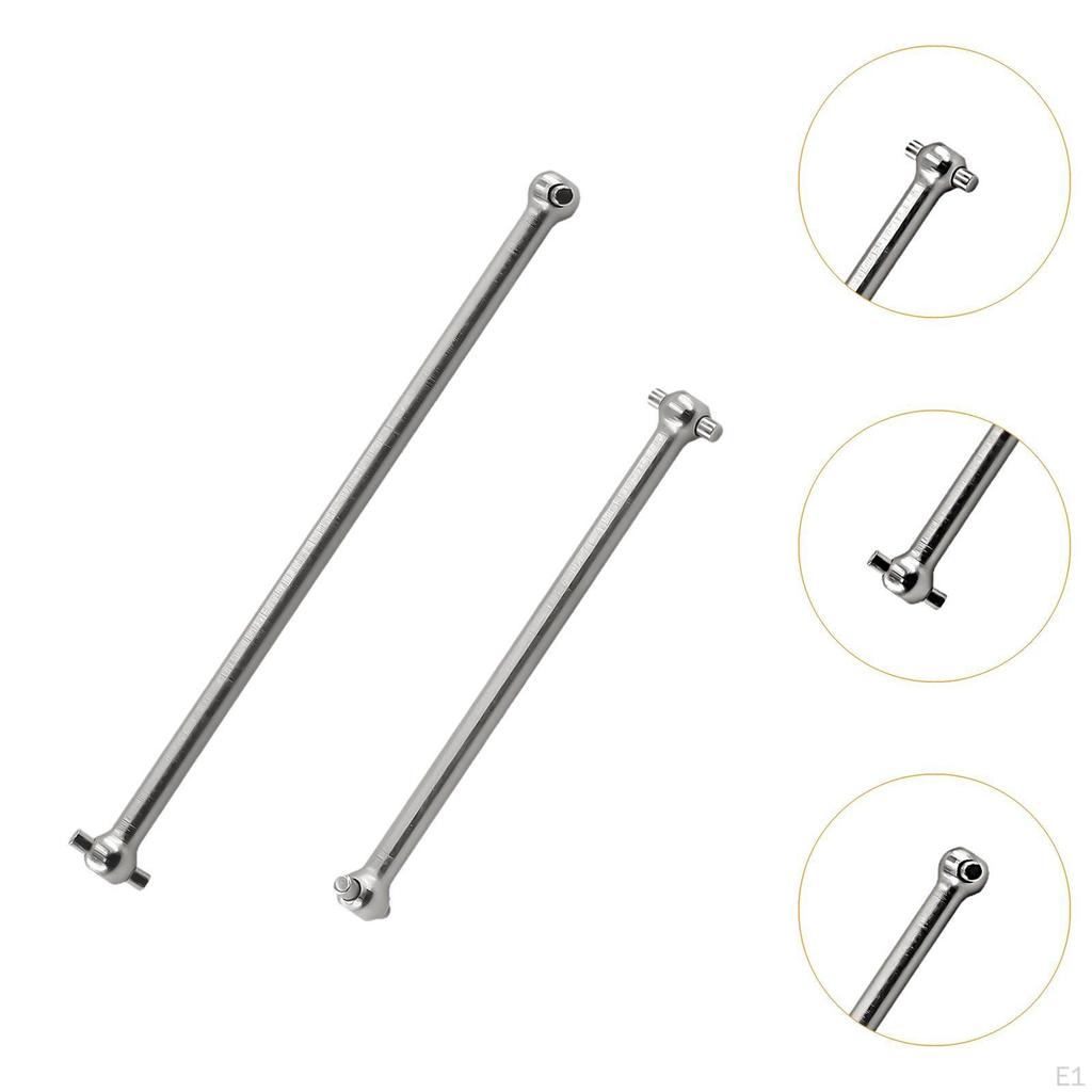 Metal Driveshaft for RC Car, Replacement Accessory Dogbone 1/8 6S Transmission Ar310470