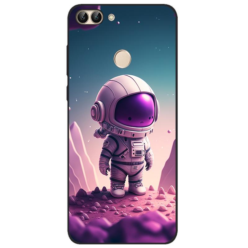 For Huawei P Smart 2018 FIG-LX1 PSmart Case For Huawei P Smart 5.65inch Case TPU Soft Silicone Cute Wolf Back Cover Phone Case