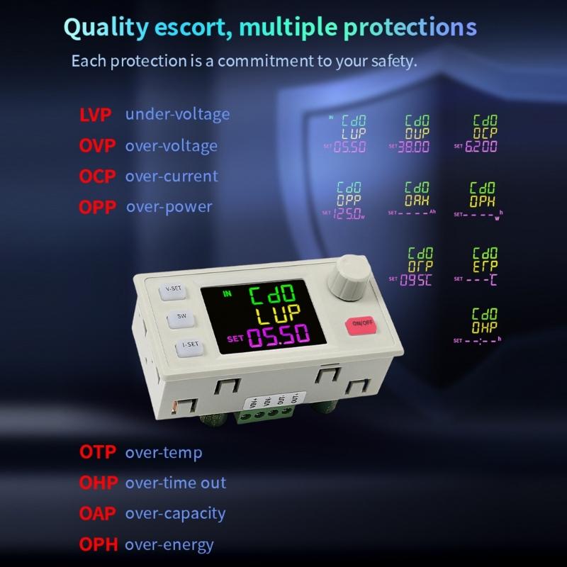 Steps Up/Down Regulated Power Module 120W Adjustable Voltage Regulator For Outdoor Enthusiasts  DIY Electronics