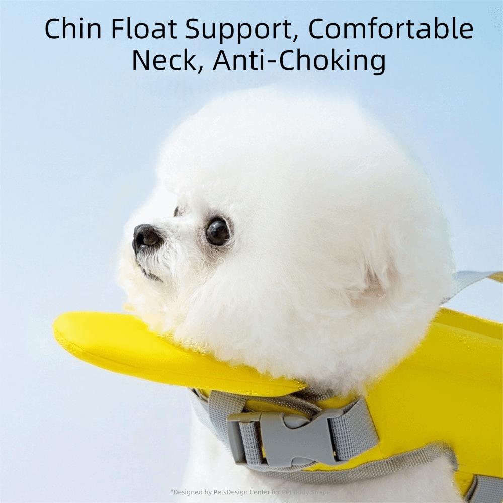 High Flotation Dog Life Jacket Adjustable Dog Surfing Clothes Dog Swimming Vest Water Activities
