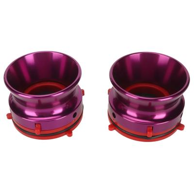 1 Pair NAB Hub Adapters Professional Polished Aluminum Reel To Reel Tape Opener for Studer ReVox