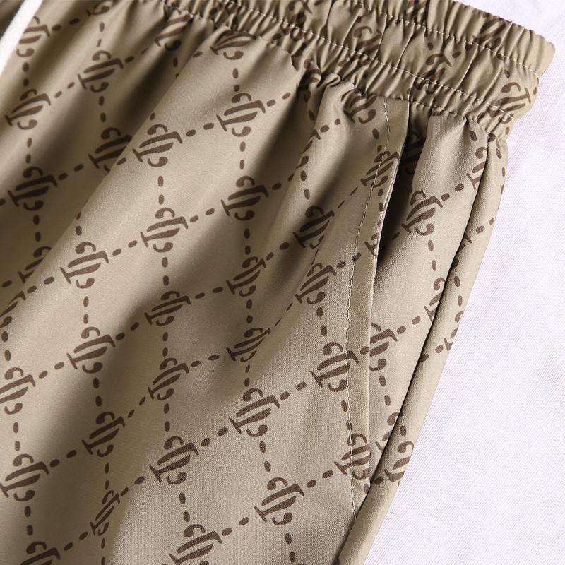 Summer Casual Shorts for Men Clothes Fashion Elastic Waist Men's Shorts