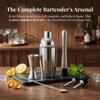 6Pcs/Set Stainless Steel Drink Mixer Bar Set Double Measuring Jigger Drink Shake  Cocktail Making