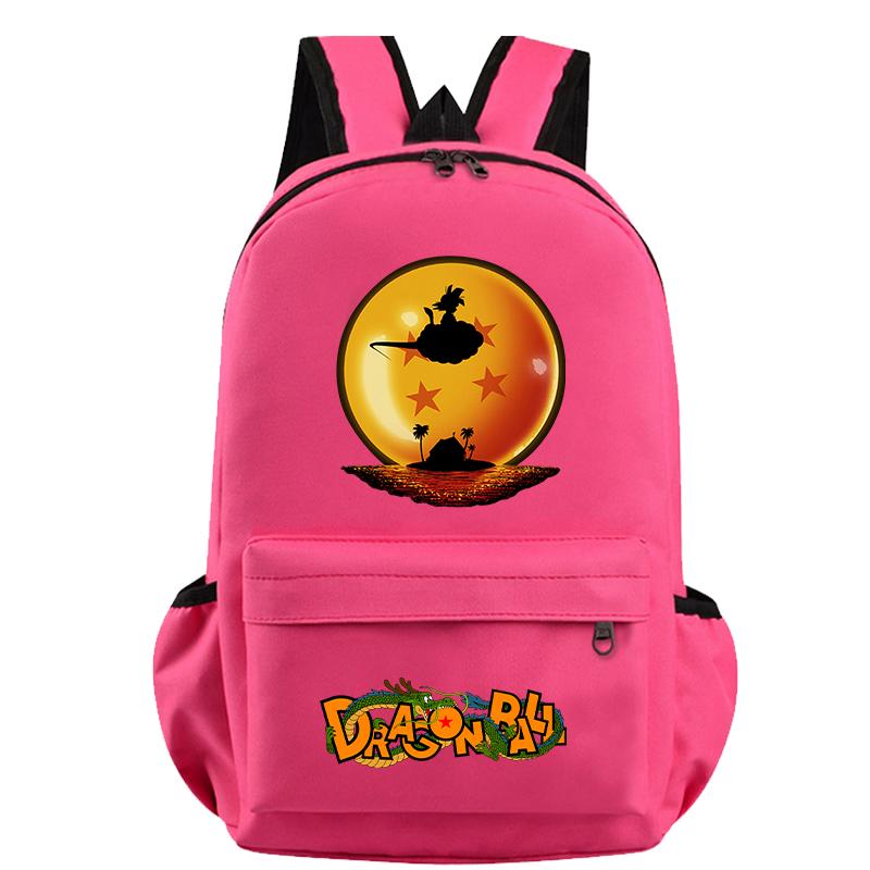 Anime Dragon Ball Cute Cartoon Backpack Document Bag for Girl Boy Teenager Best Gifts Schoolbag Men Women Leisure Travel Unisex Bagpack Rucksack