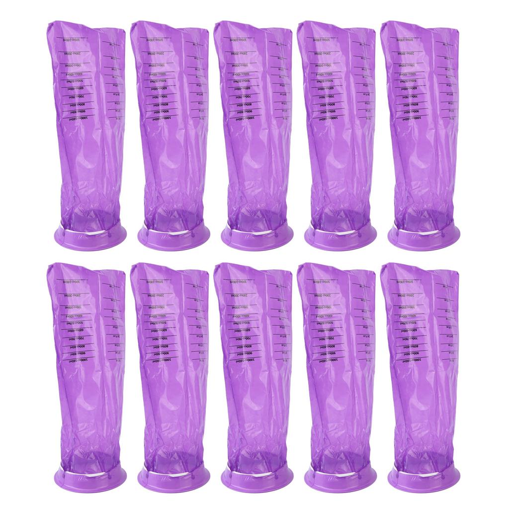 20Pcs Vomit Bag Disposable Car Travel Emesis Bag Leak Resistant Motion Sickness Nausea Bag