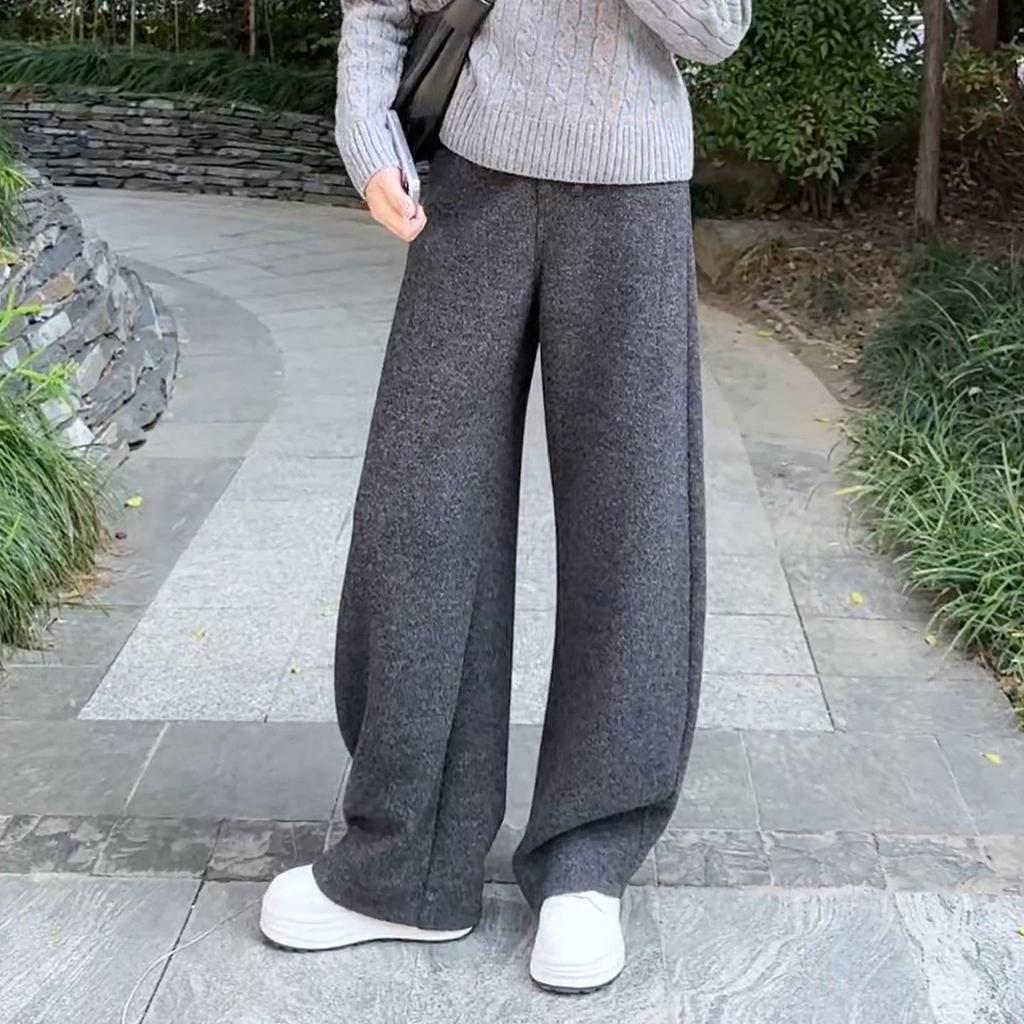 2026 Bestseller: Women's High-Waisted Retro Straight-Leg Pants - Fashionable, Slimming, Loose-Fit for Spring/Autumn