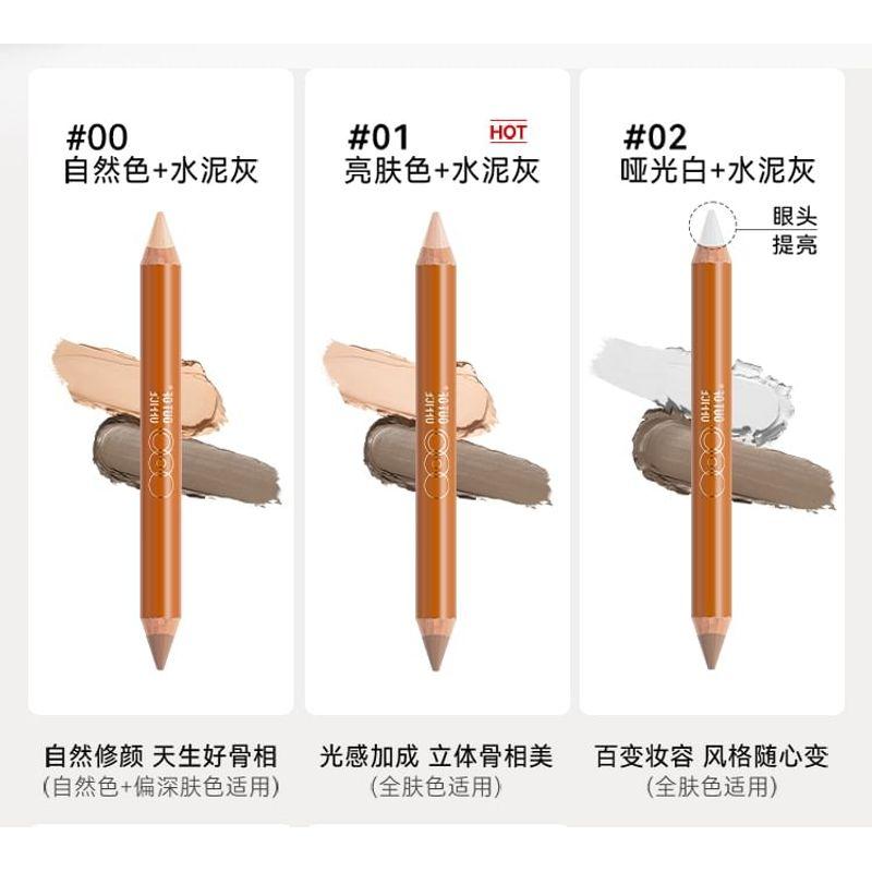 BUITEN KANTOOR - Contour & Highlight Duo Potlood - 5 Kleuren