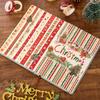 21rolls Merry Christmas Tapes Set Gold Foil Washi Tape Adhesive Paper Masking for Diary Album Wrapping Home Celebration A7906