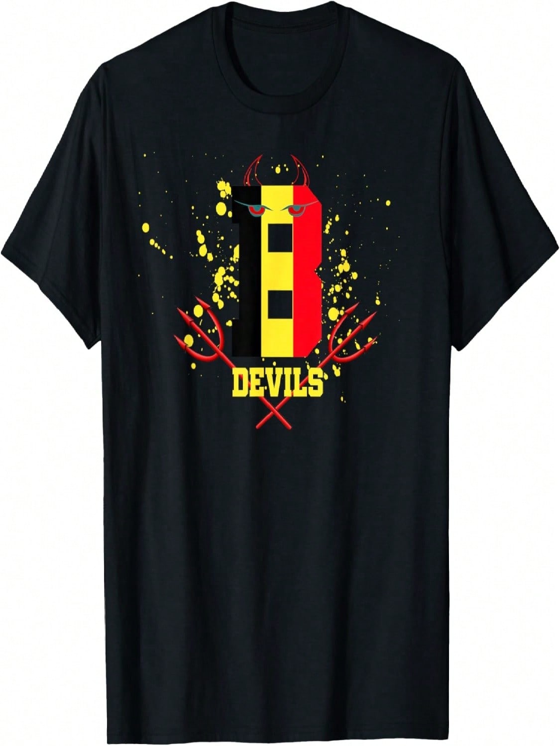 Belgium Devils Soccer Sport T-Shirt S разноцветный