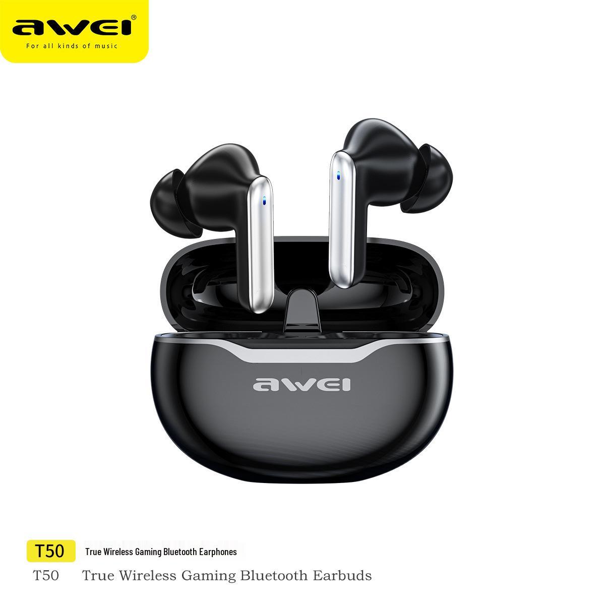 

AWEI T50 Gaming Bluetooth Headphones with Long Battery Life & Fast Charging